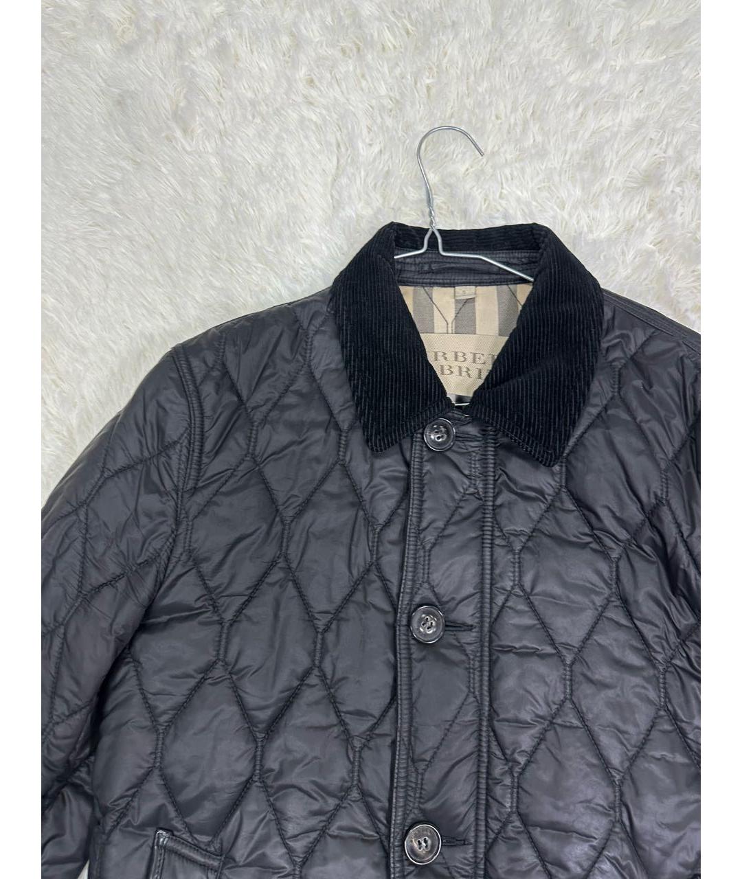 BURBERRY BRIT Черная куртка, фото 2