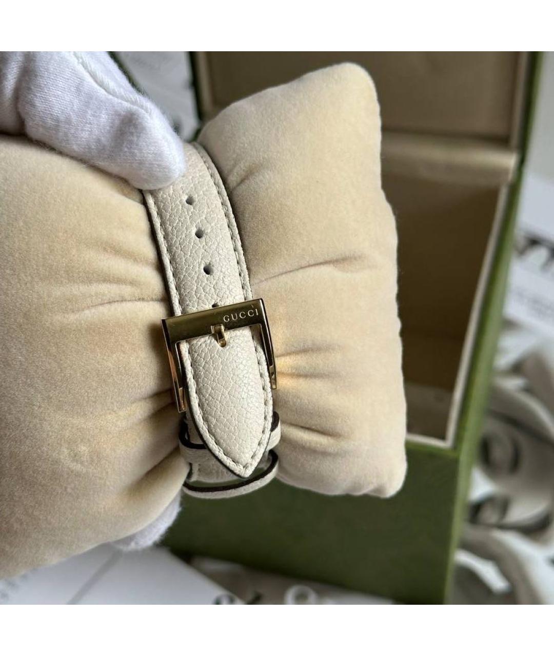 GUCCI Золотые стальные часы, фото 5