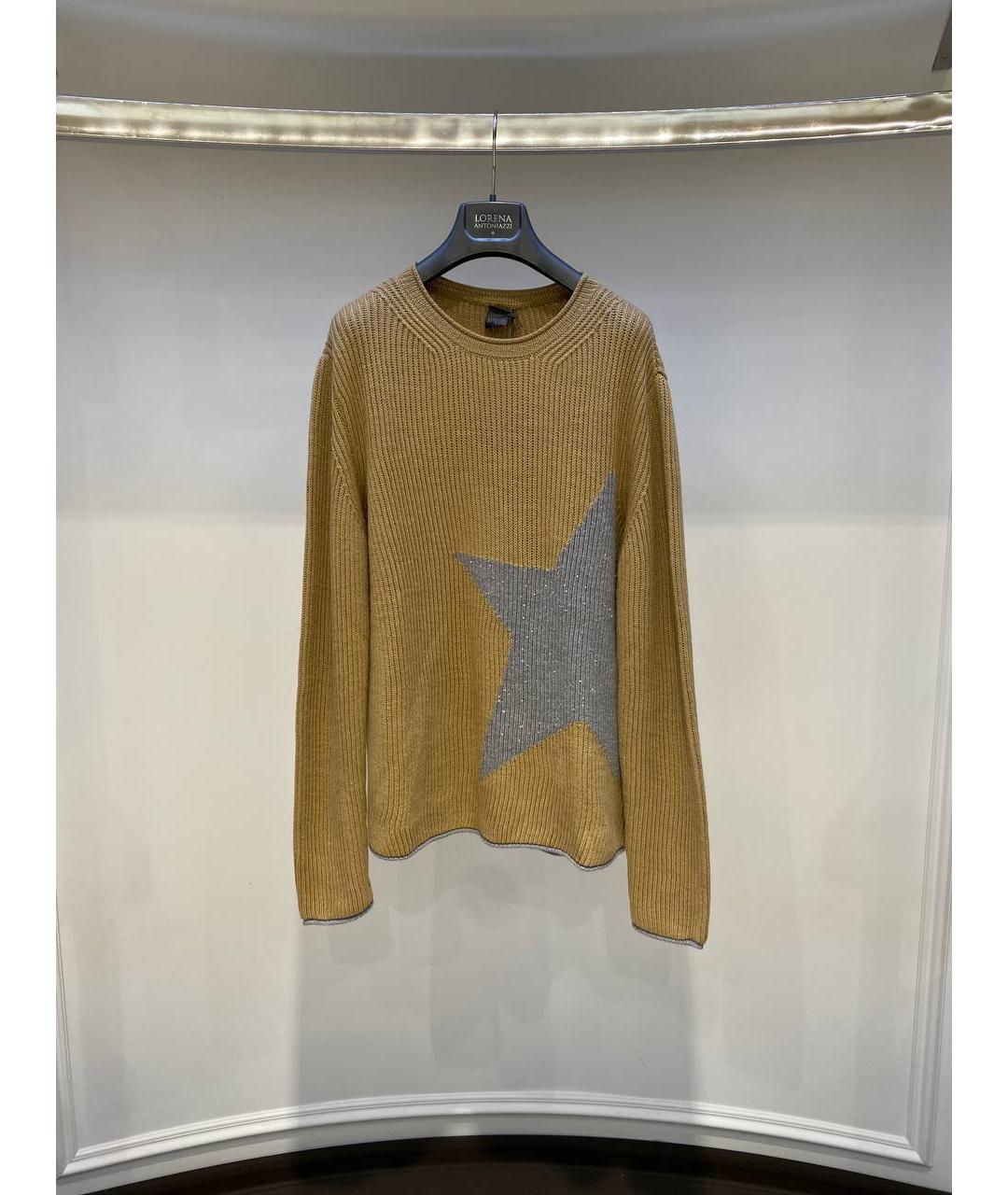 LORENA ANTONIAZZI Коричневый шерстяной джемпер / свитер, фото 3