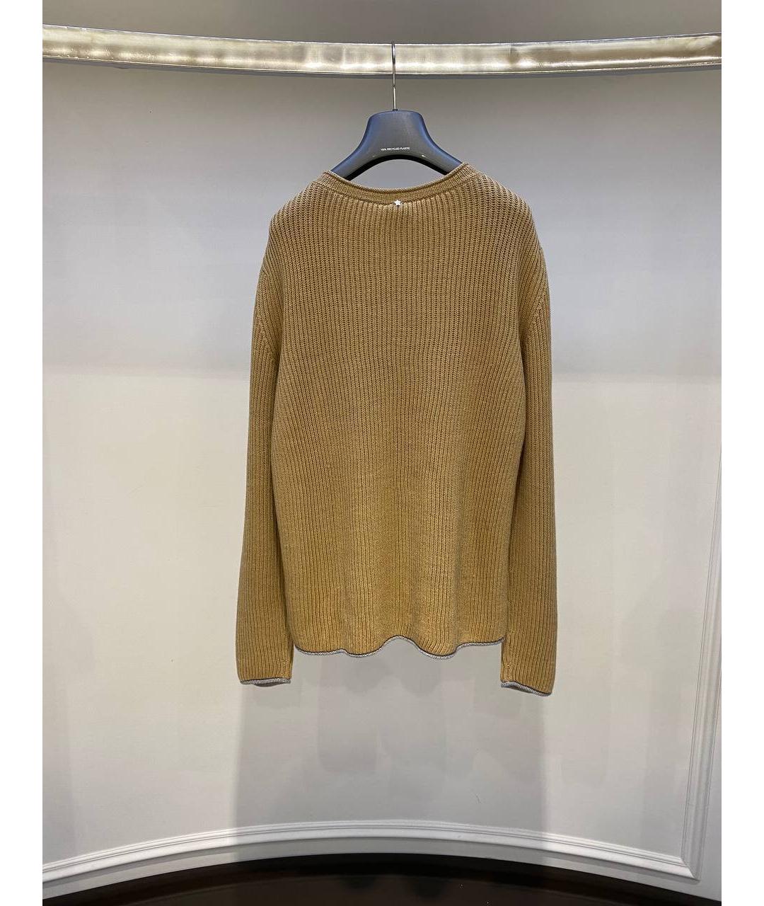 LORENA ANTONIAZZI Коричневый шерстяной джемпер / свитер, фото 2