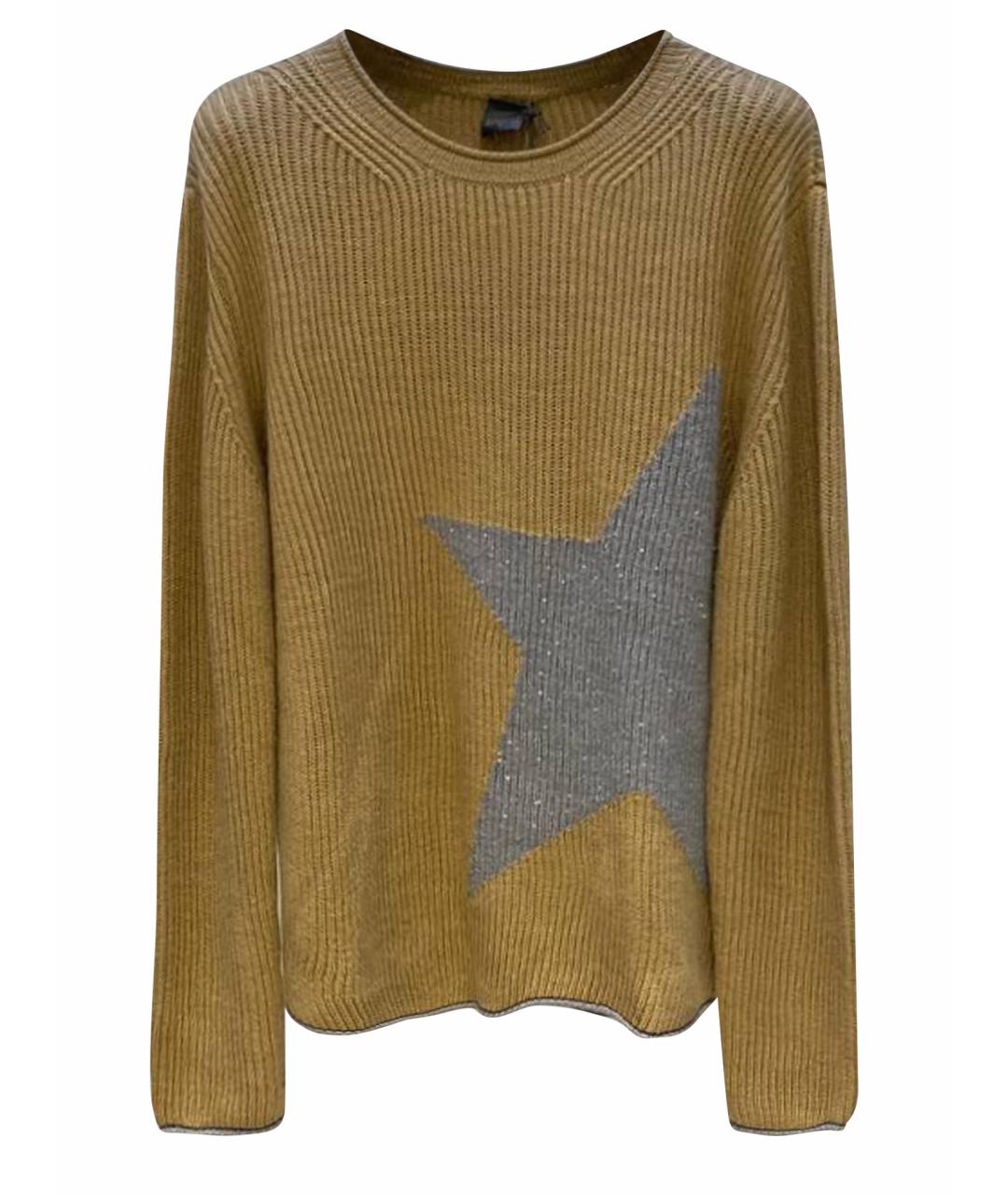 LORENA ANTONIAZZI Коричневый шерстяной джемпер / свитер, фото 1