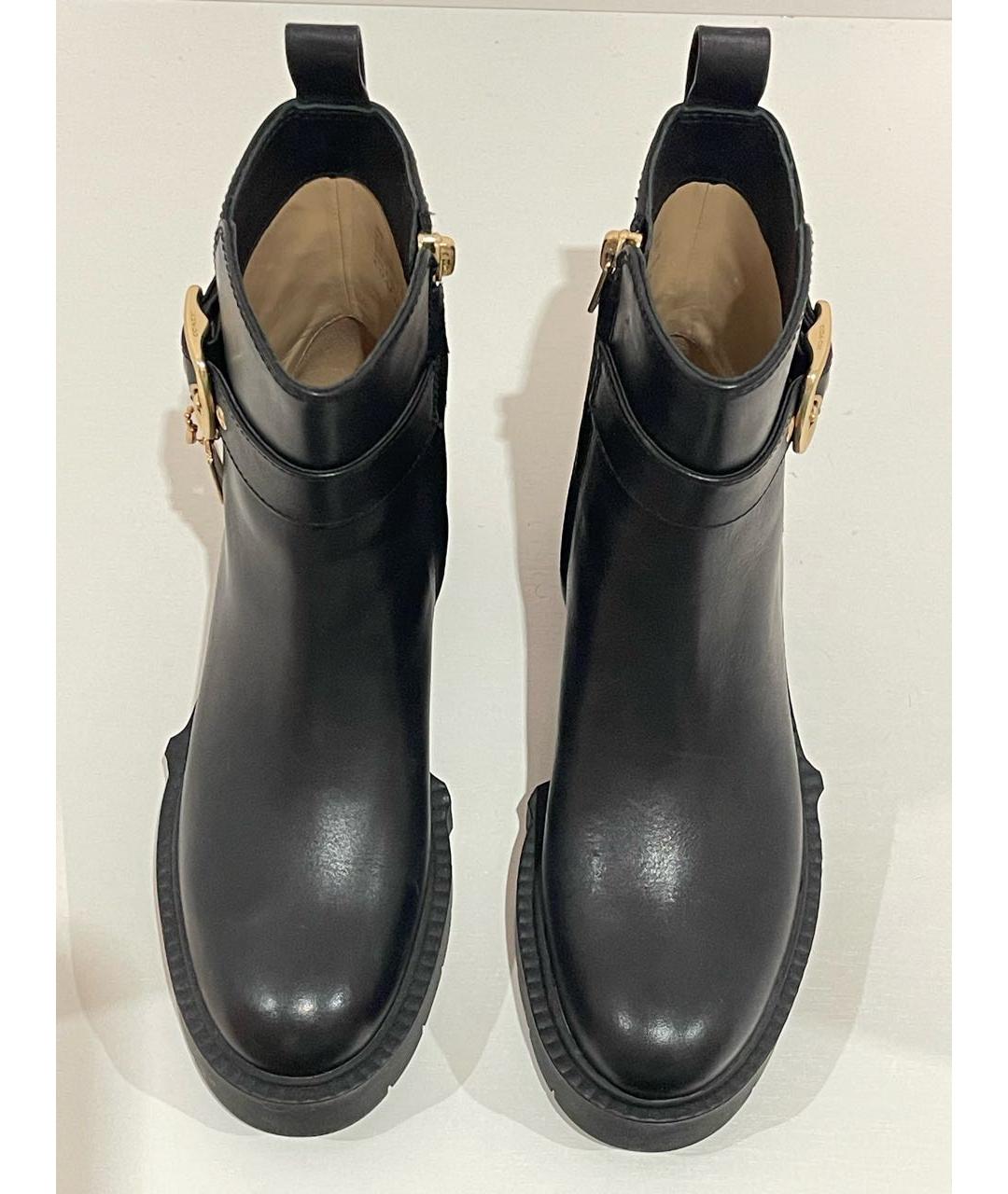 COACH Черные кожаные ботинки, фото 3