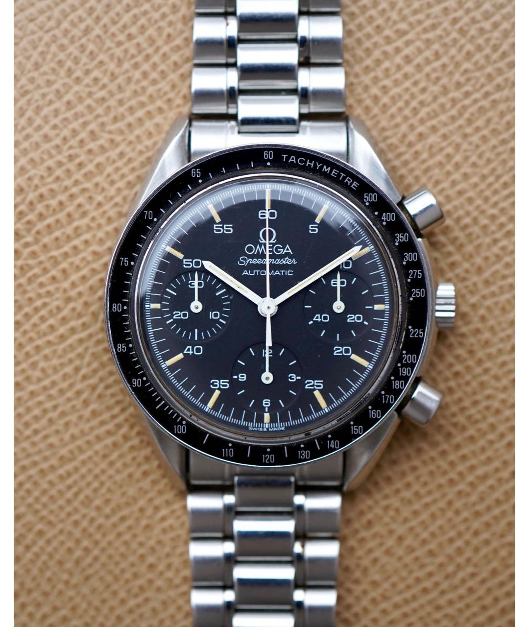 OMEGA Серебряные металлические часы, фото 2