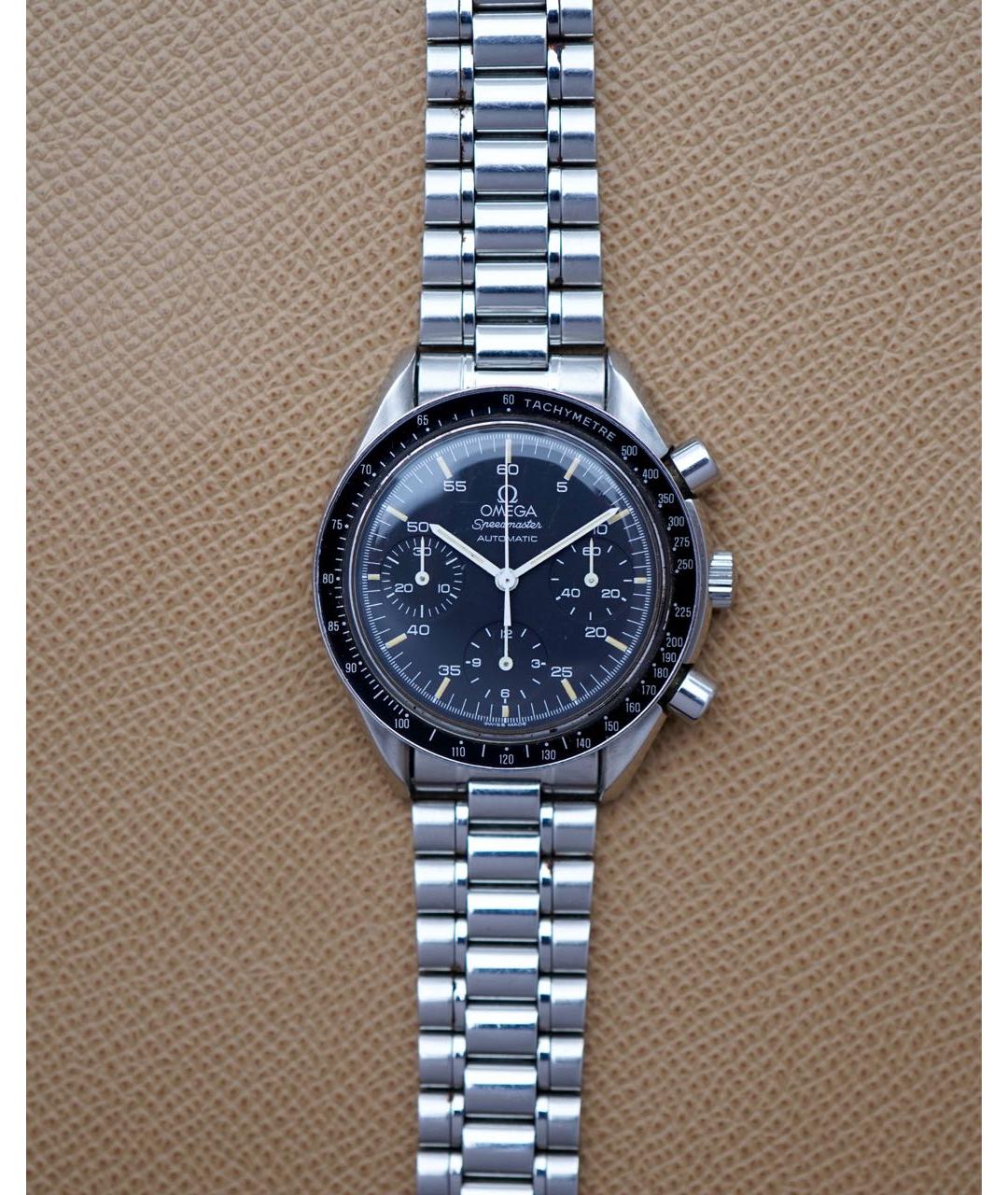 OMEGA Серебряные металлические часы, фото 7