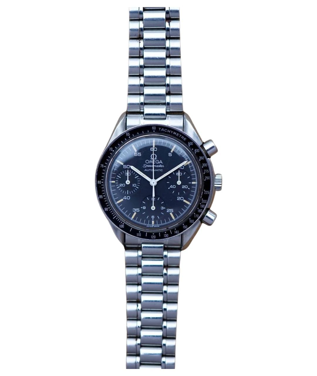 OMEGA Серебряные металлические часы, фото 1