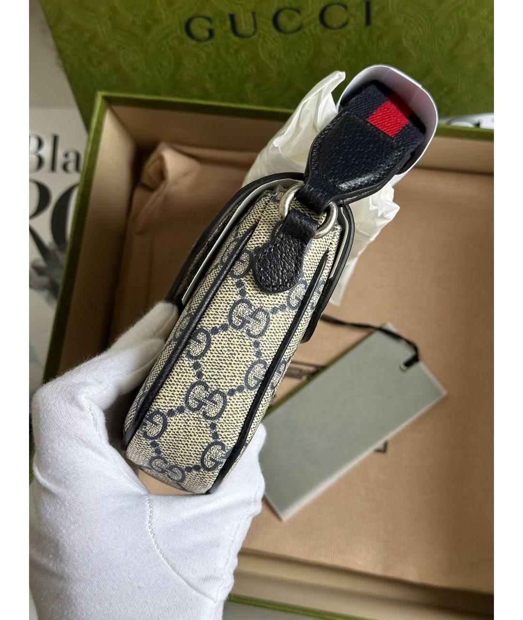 GUCCI Бежевая сумка через плечо, фото 5