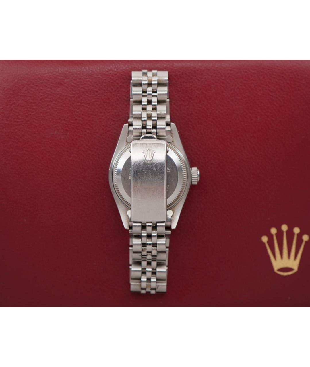 ROLEX Серебряные металлические часы, фото 2