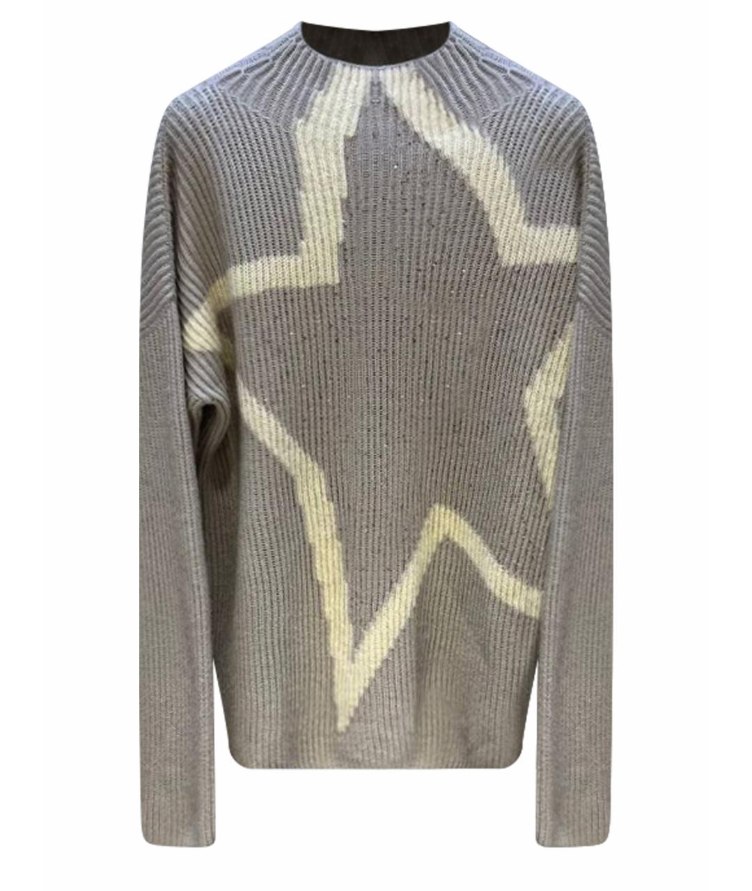 LORENA ANTONIAZZI Серый шерстяной джемпер / свитер, фото 1