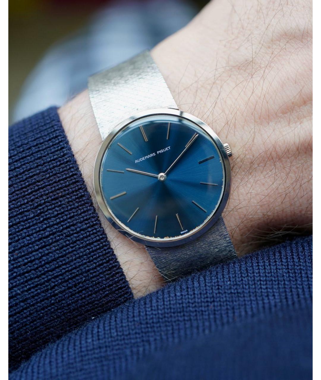 Audemars Piguet Серебряные часы из белого золота, фото 8