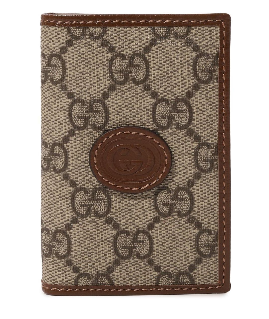 GUCCI Коричневый кардхолдер, фото 1