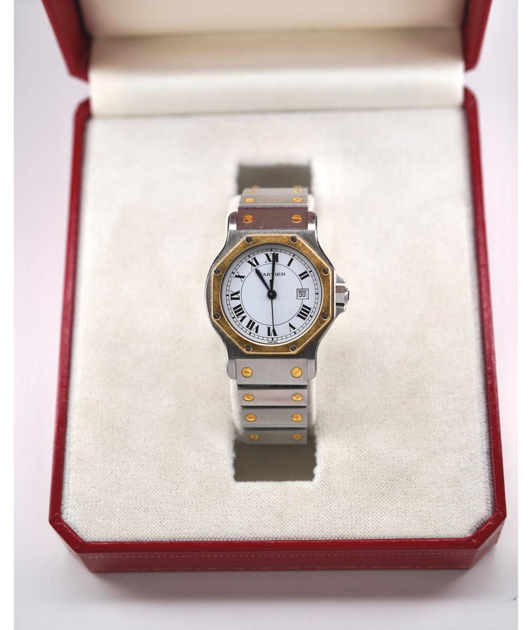 CARTIER Серебряные металлические часы, фото 7