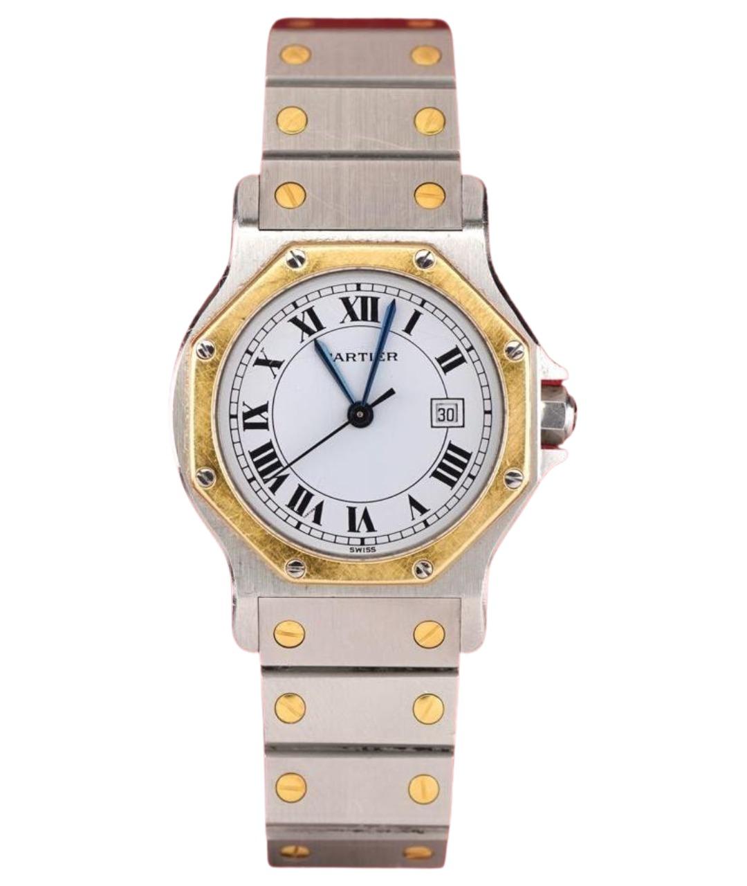 CARTIER Серебряные металлические часы, фото 1