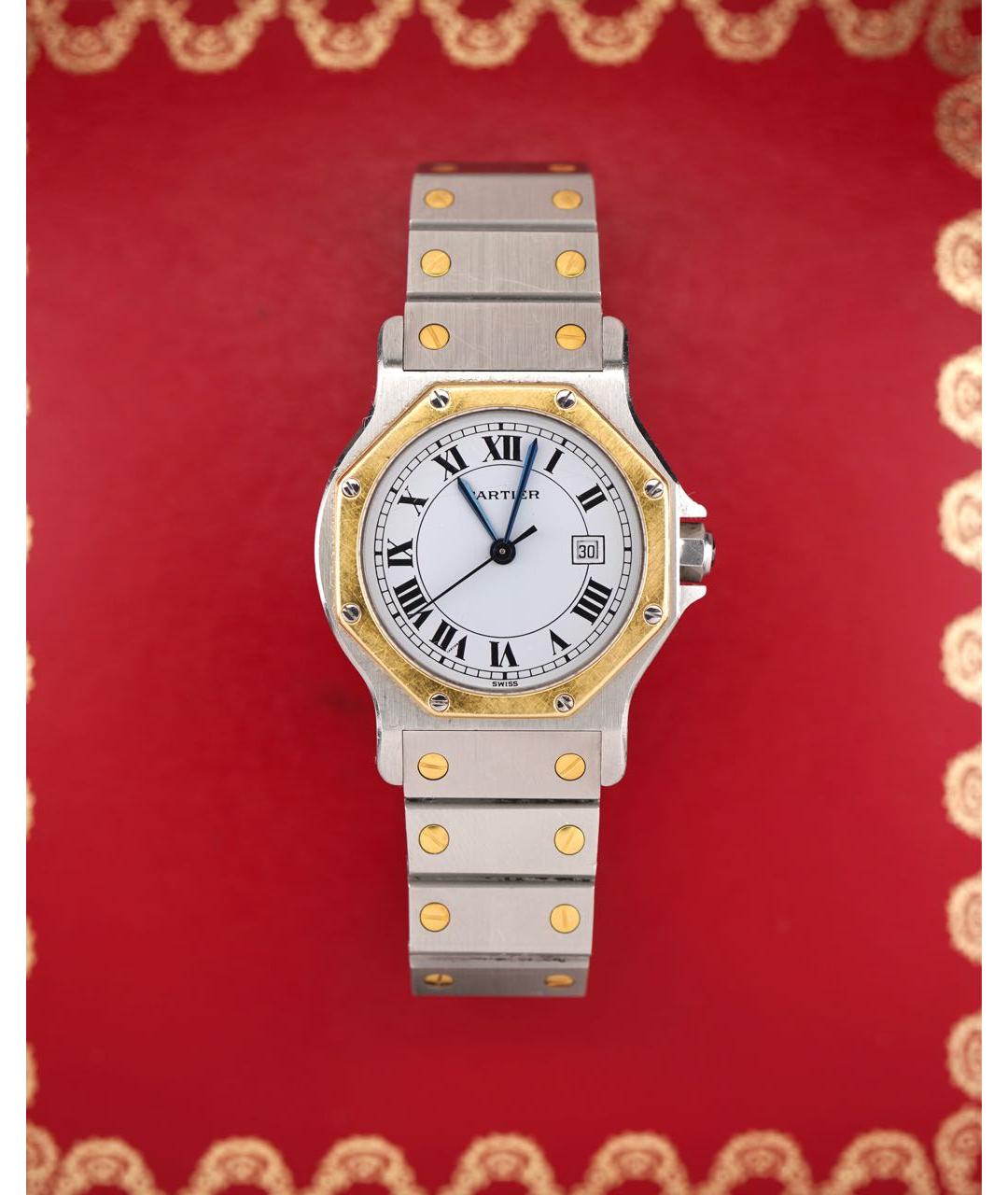 CARTIER Серебряные металлические часы, фото 8