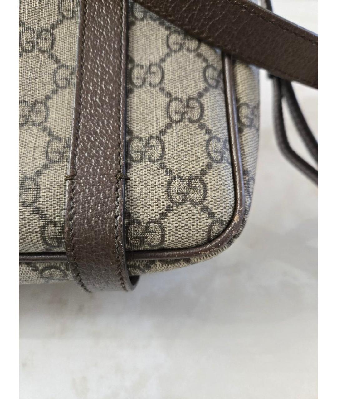 GUCCI Коричневая сумка через плечо, фото 9