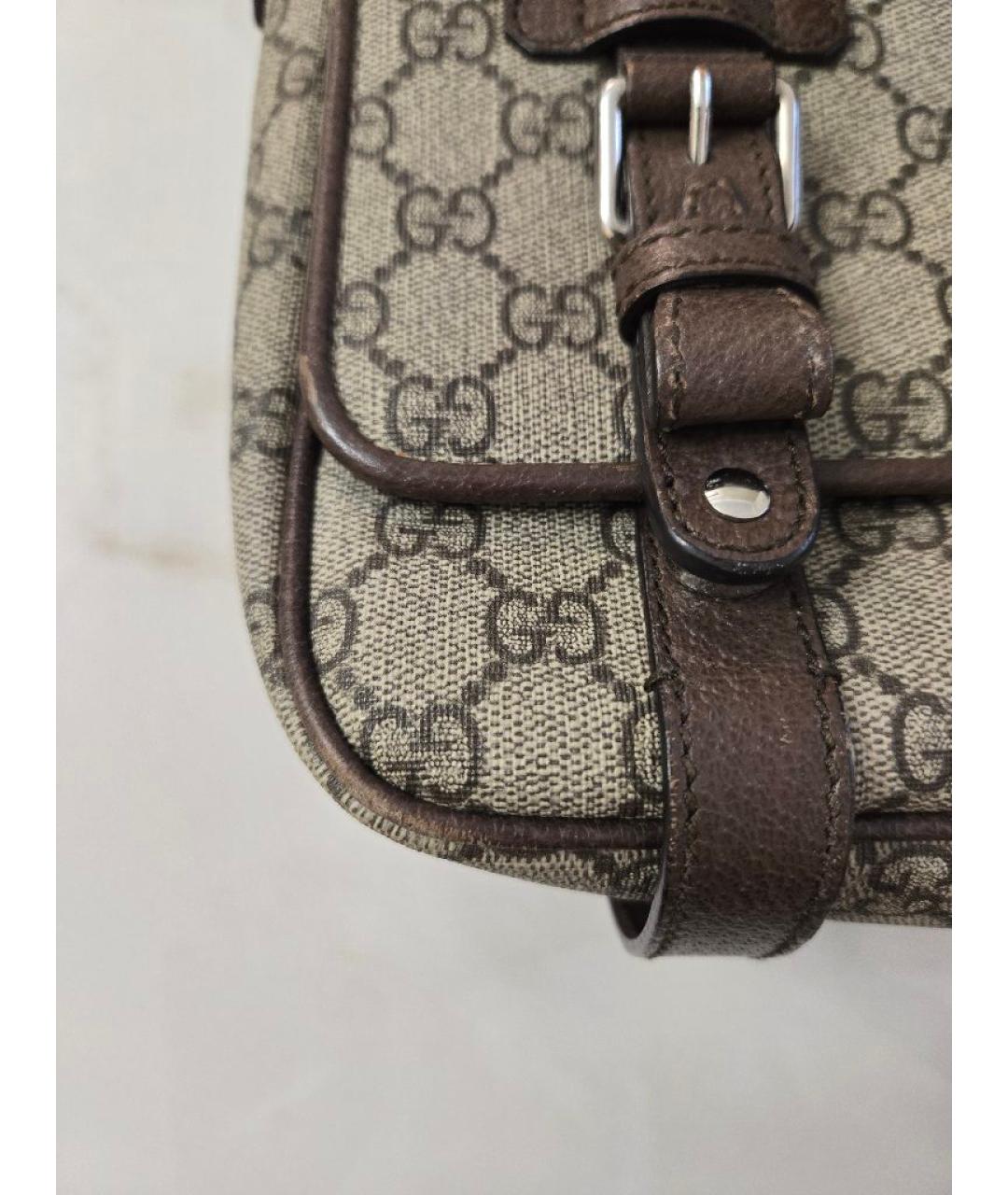 GUCCI Коричневая сумка через плечо, фото 6