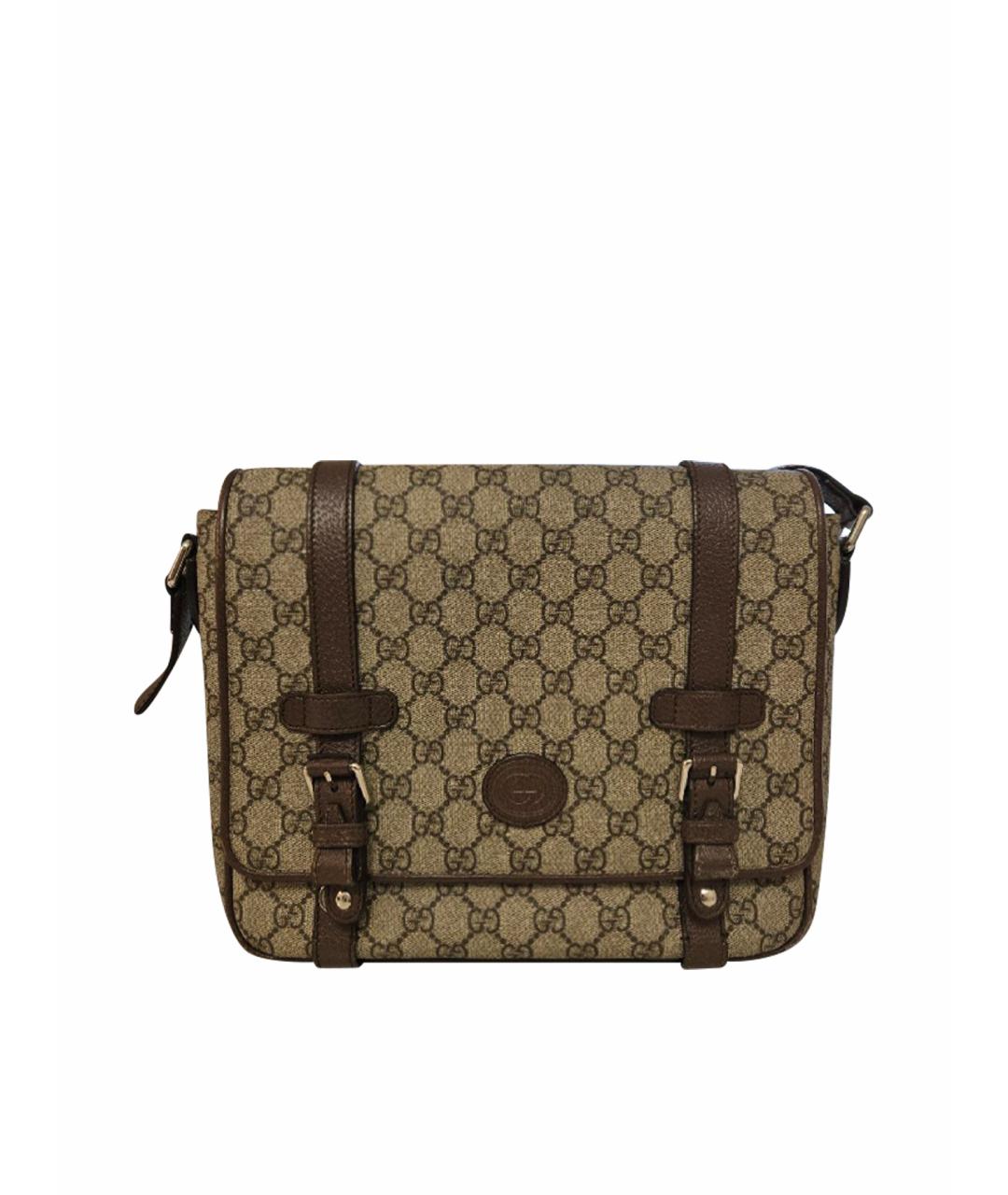 GUCCI Коричневая сумка через плечо, фото 1