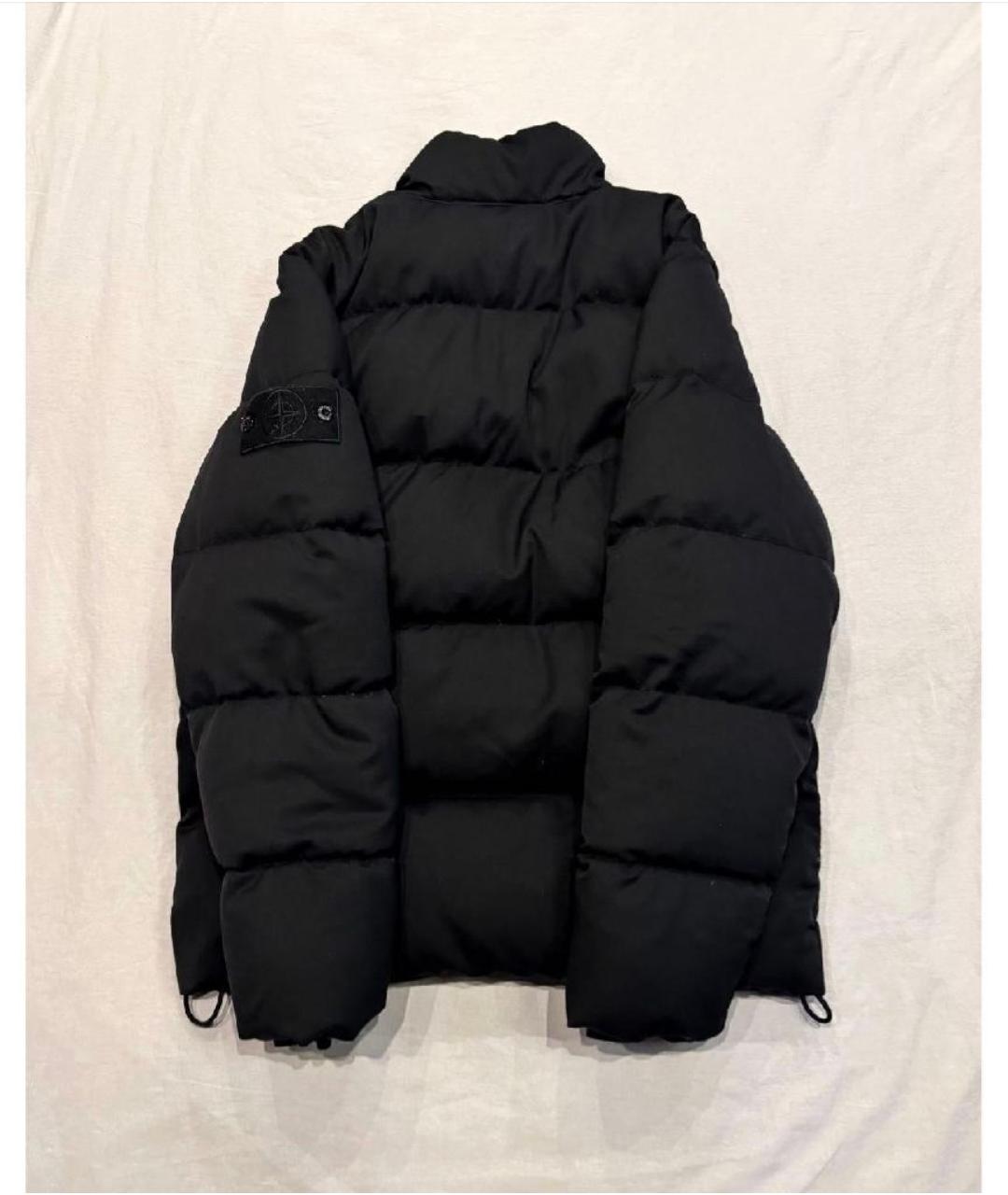 STONE ISLAND Черная куртка, фото 3