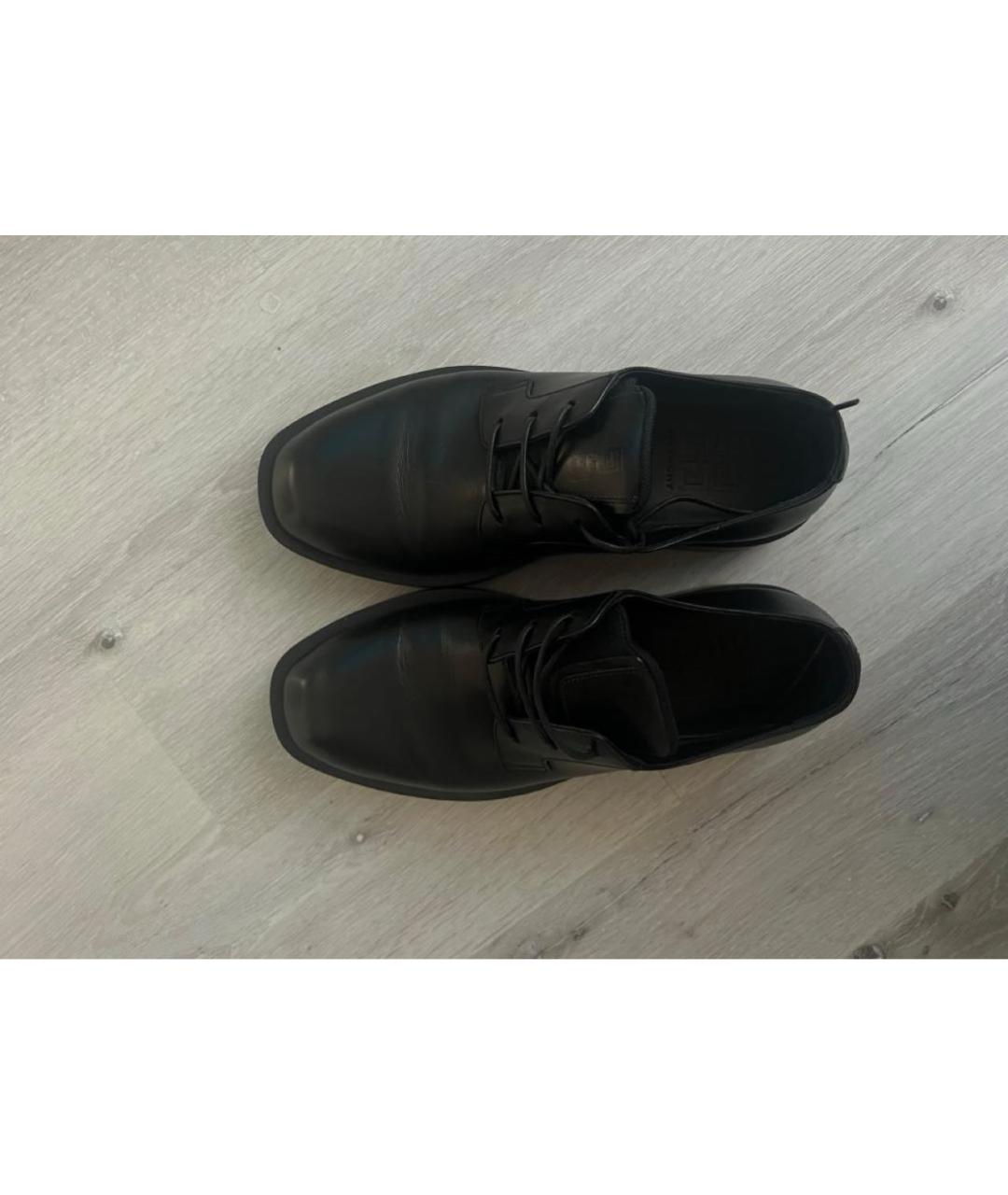 GIVENCHY Черные кожаные низкие ботинки, фото 5