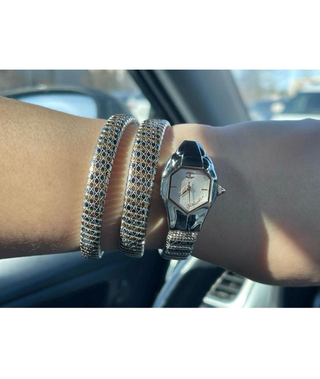 JUST CAVALLI Золотые серебряные часы, фото 3