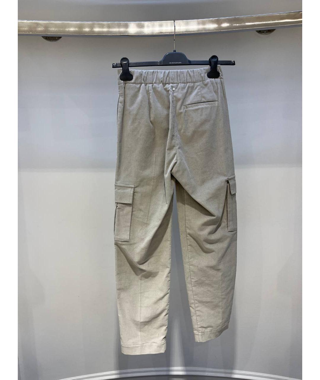 LORENA ANTONIAZZI Серые прямые брюки, фото 2