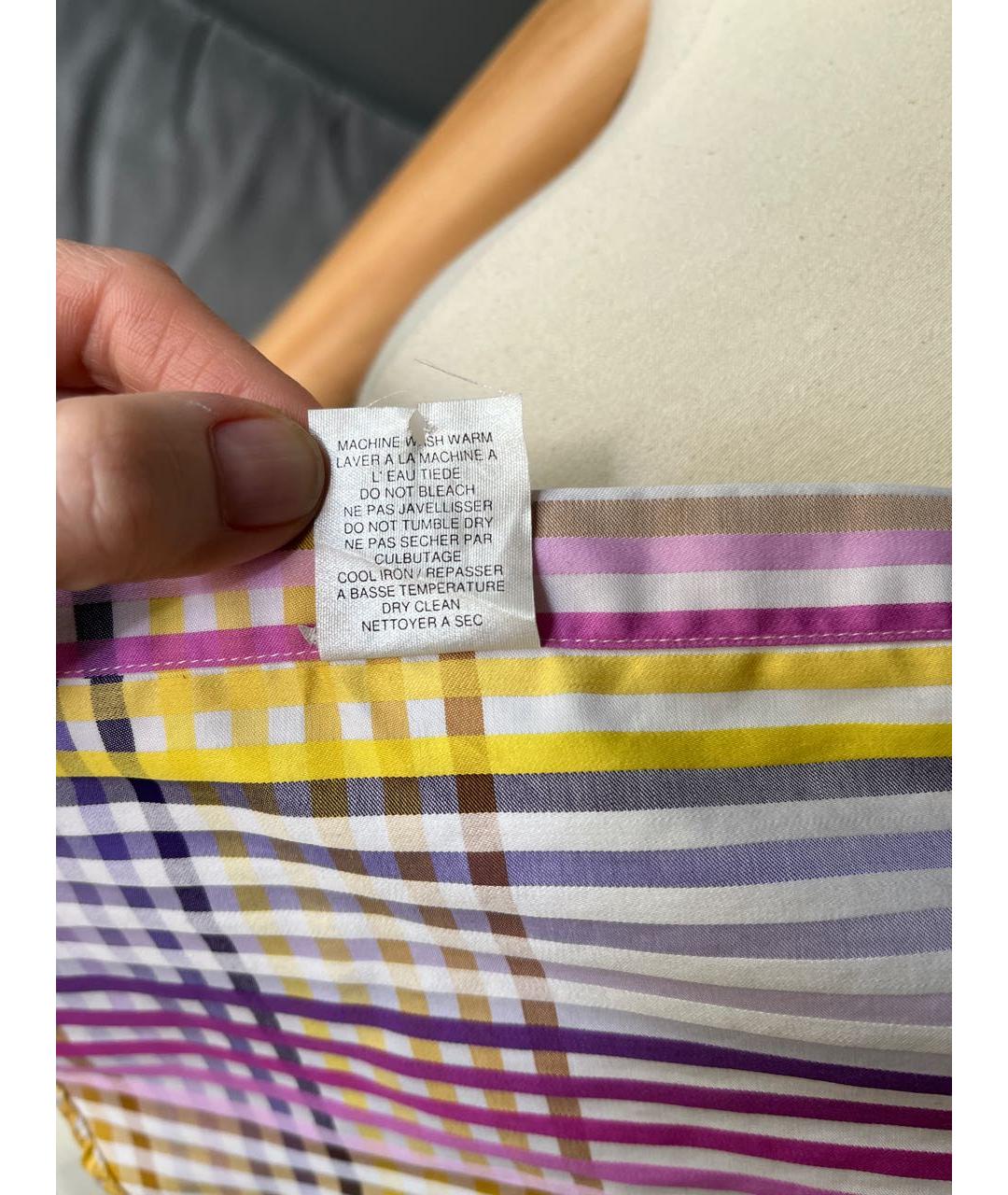 ETRO Мульти хлопковая кэжуал рубашка, фото 8