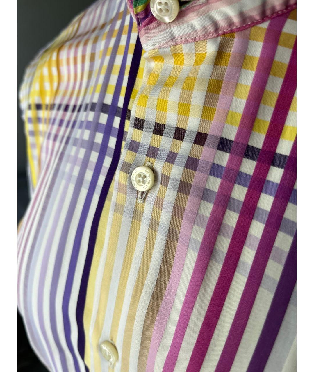 ETRO Мульти хлопковая кэжуал рубашка, фото 6