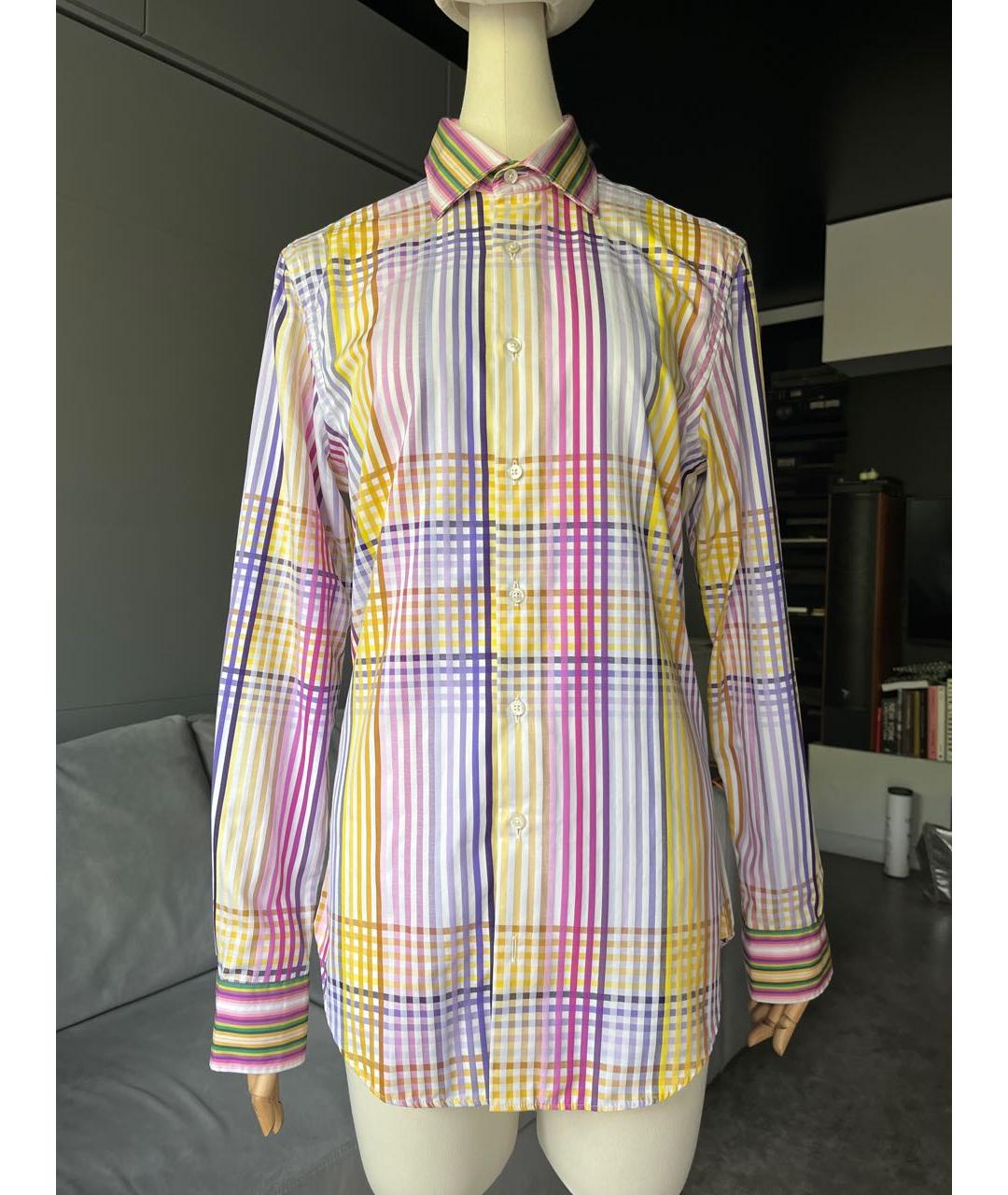 ETRO Мульти хлопковая кэжуал рубашка, фото 9