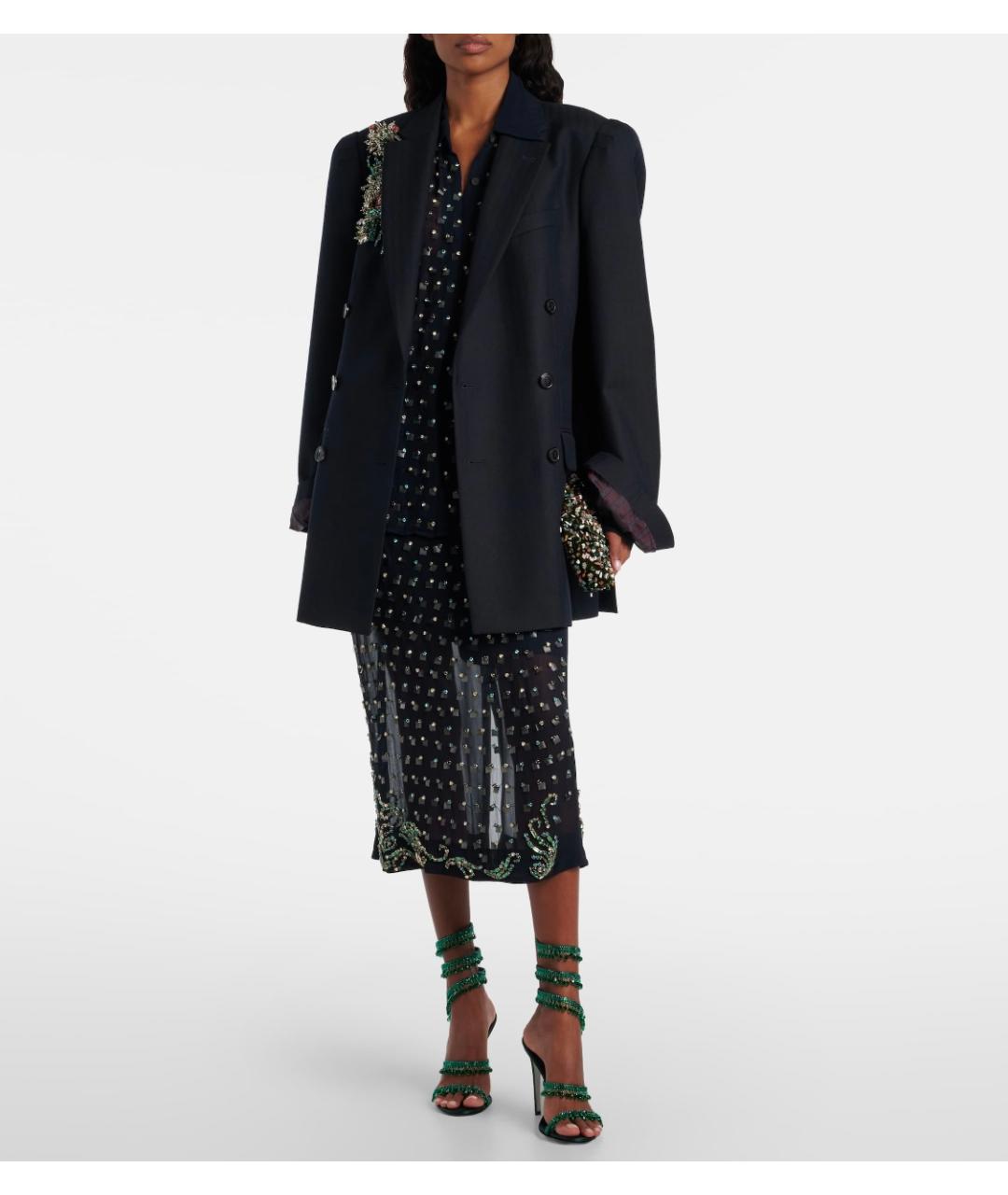 RENE CAOVILLA Зеленые босоножки, фото 5