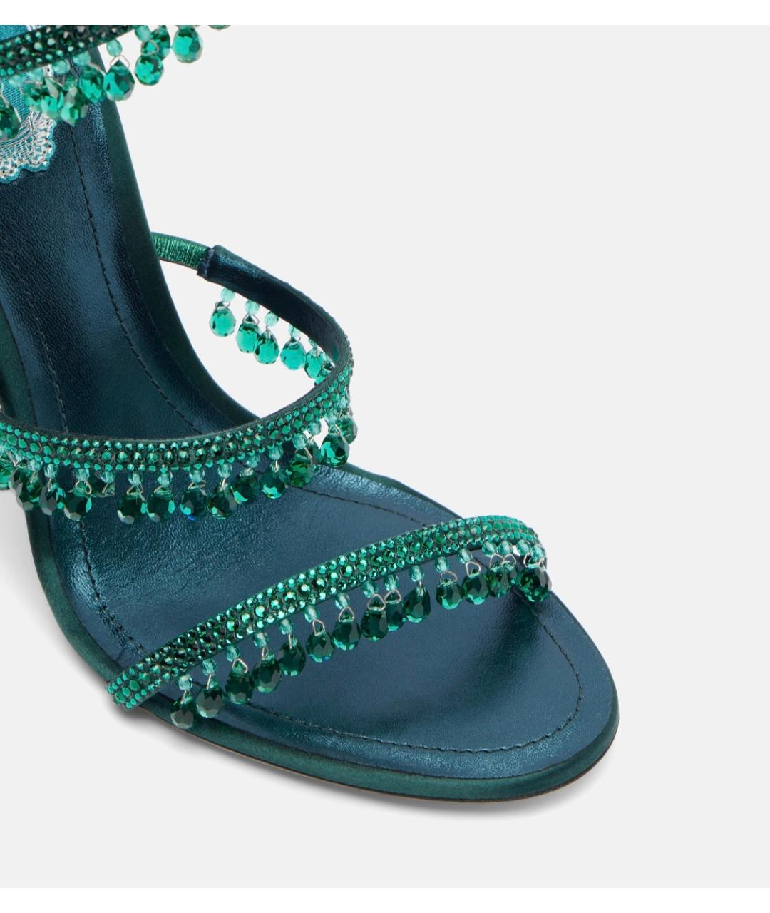 RENE CAOVILLA Зеленые босоножки, фото 3