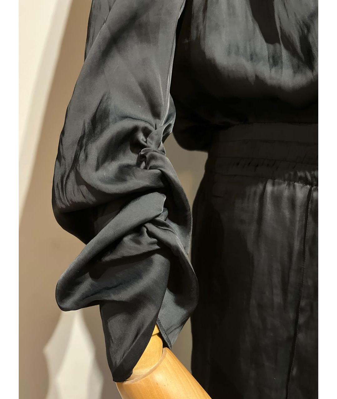 ZADIG & VOLTAIRE Черный полиэстеровый комбинезон, фото 4