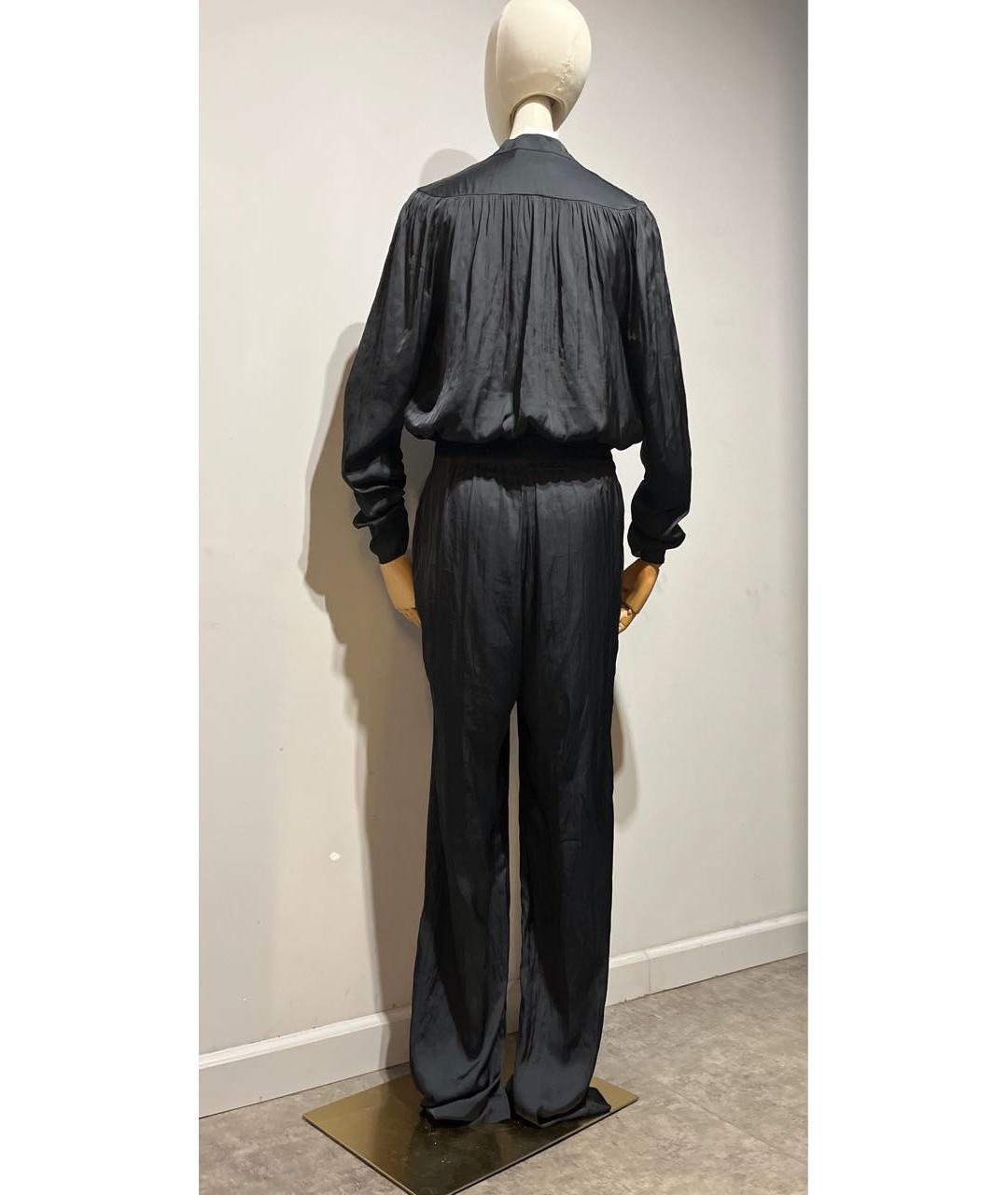 ZADIG & VOLTAIRE Черный полиэстеровый комбинезон, фото 2