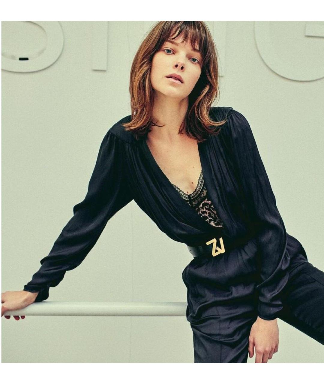 ZADIG & VOLTAIRE Черный полиэстеровый комбинезон, фото 8