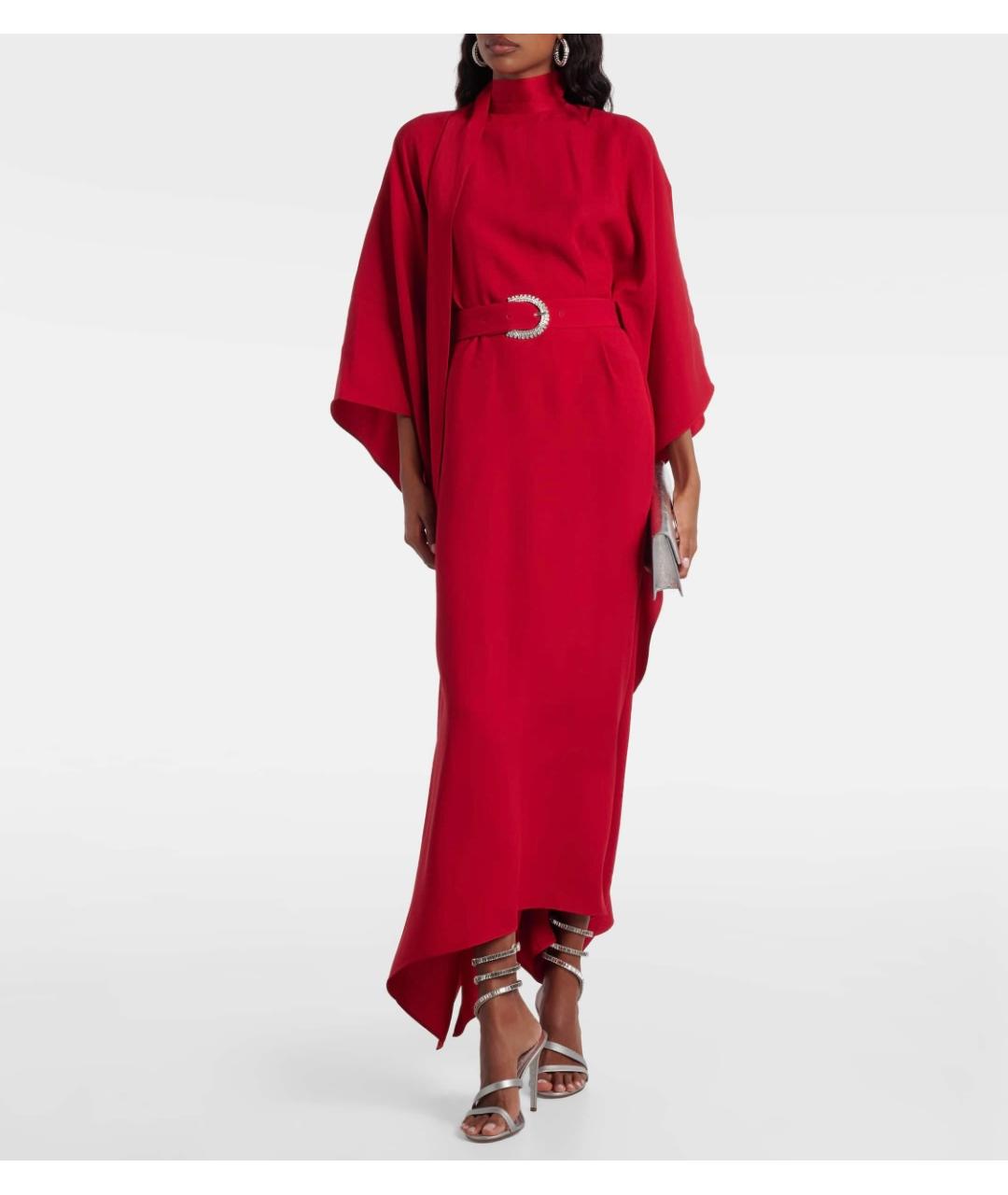 RENE CAOVILLA Серебряные кожаные босоножки, фото 5