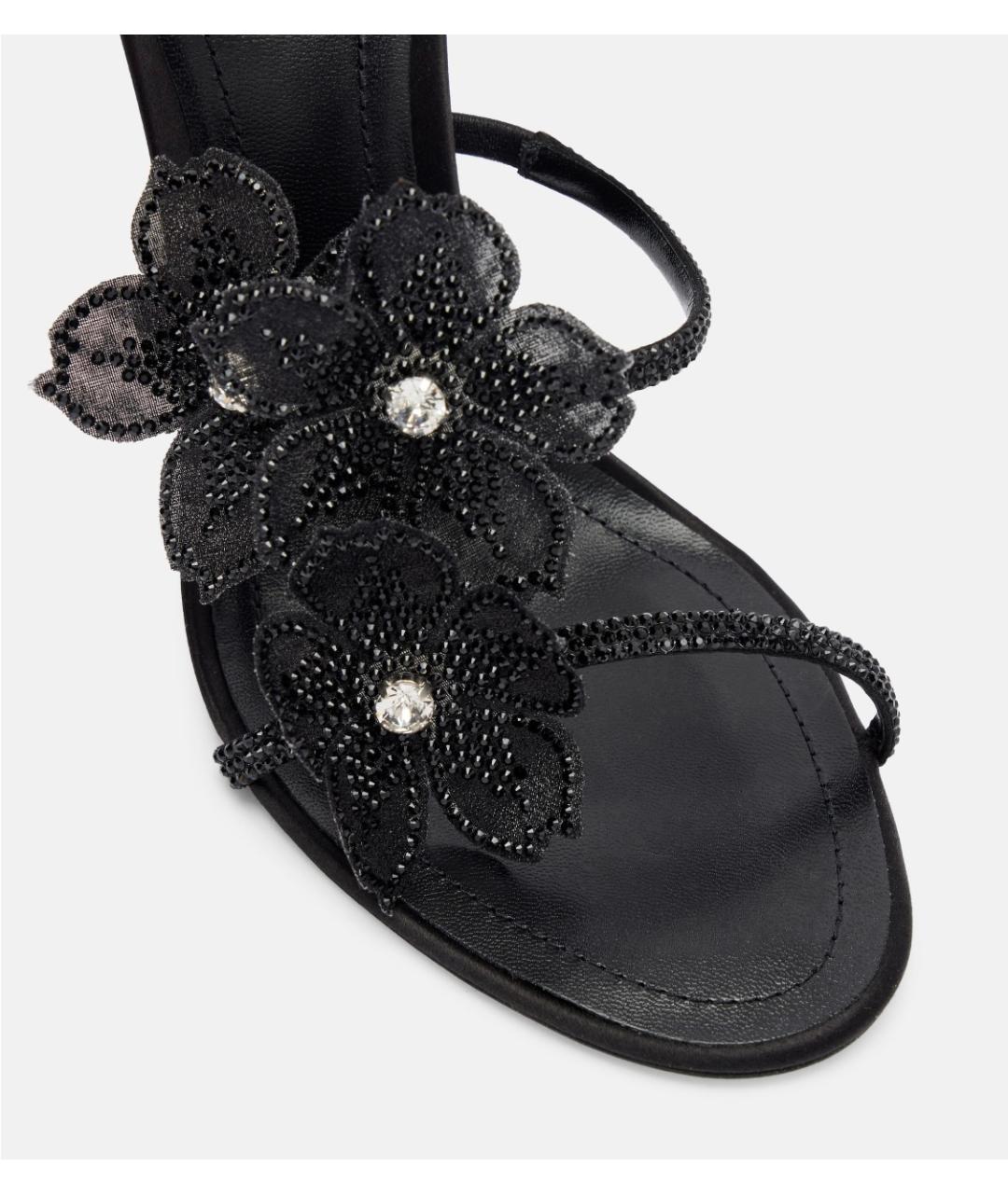 RENE CAOVILLA Черные босоножки, фото 3