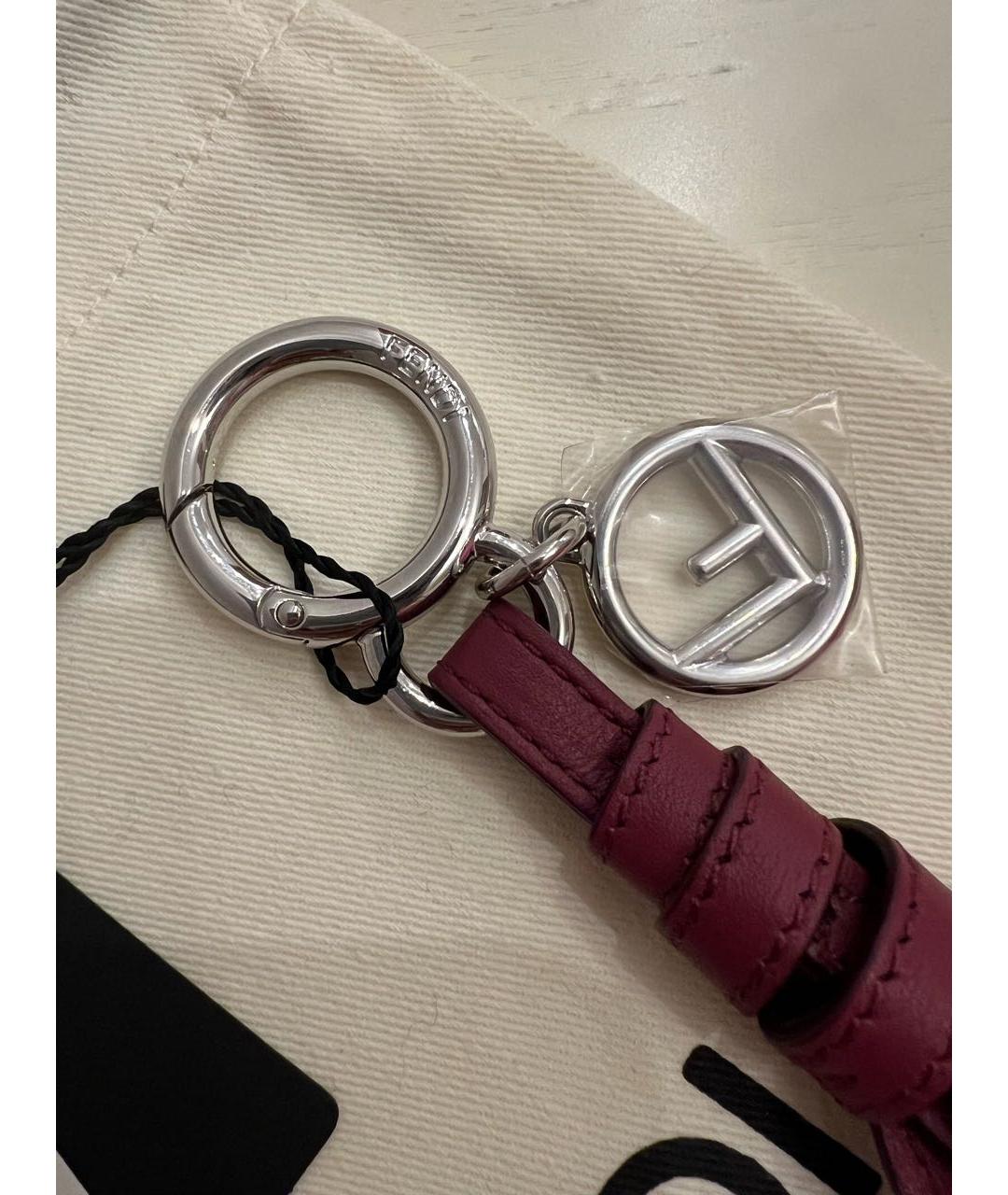 FENDI Розовый брелок, фото 3