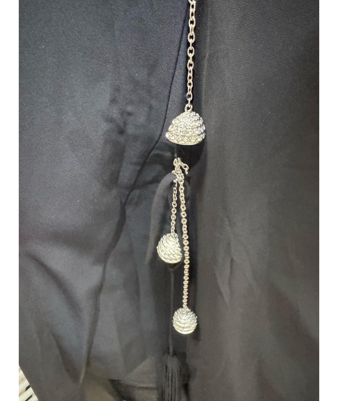 ESCADA Черное хлопковое вечернее платье, фото 3