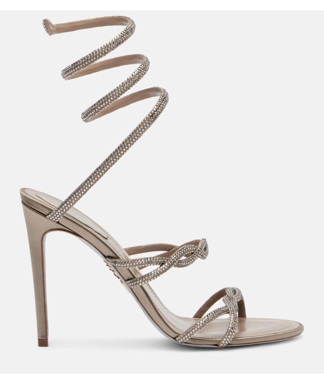 RENE CAOVILLA Серые босоножки, фото 6