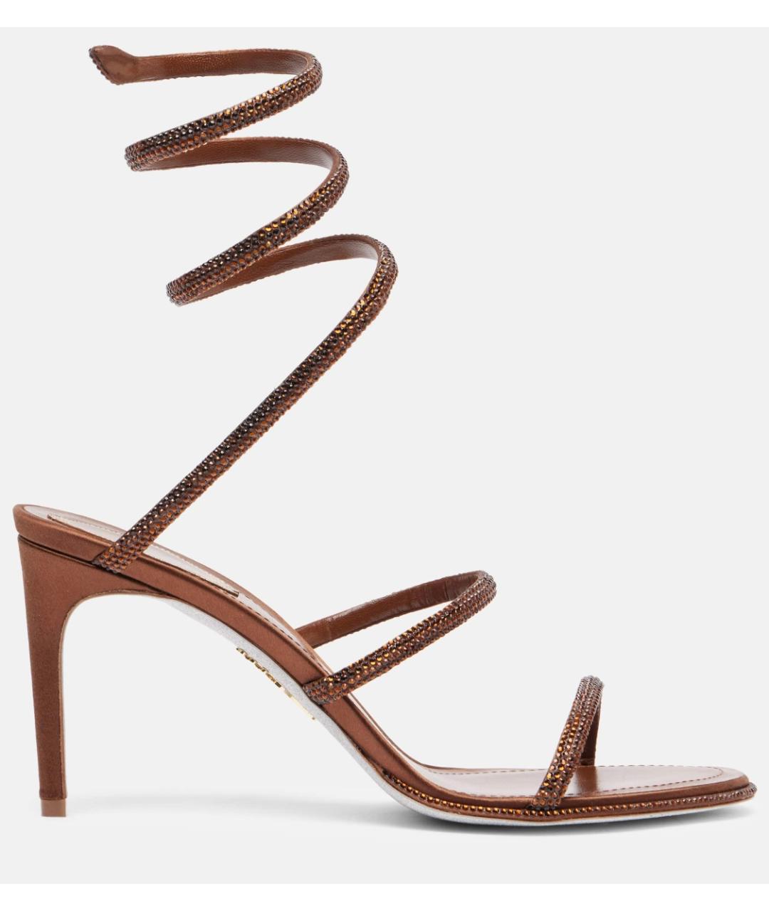 RENE CAOVILLA Коричневые босоножки, фото 5