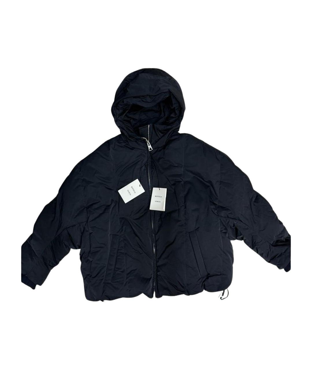 BOTTEGA VENETA Черный полиамидовый пуховик, фото 1