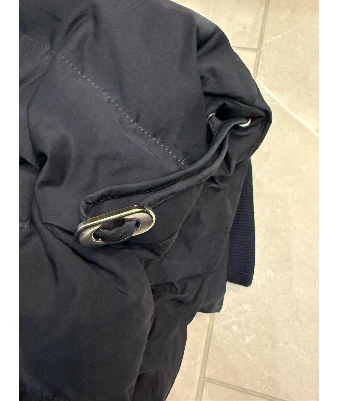 BOTTEGA VENETA Черный полиамидовый пуховик, фото 4