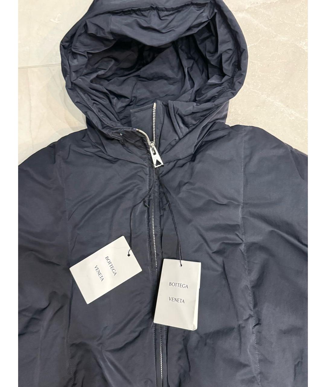 BOTTEGA VENETA Черный полиамидовый пуховик, фото 2