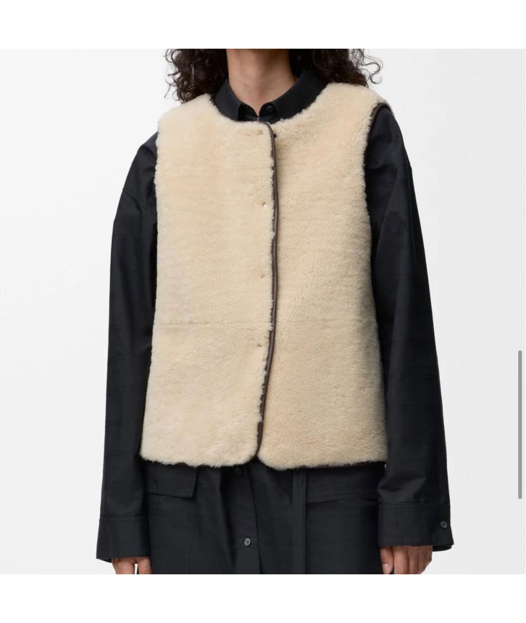 LOEWE Черный хлопковый пуховик, фото 3