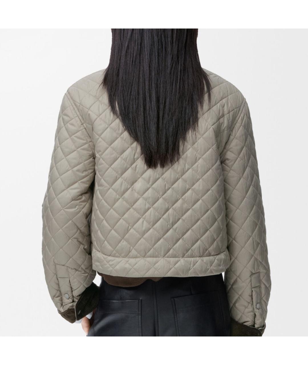 LOEWE Серая полиэстеровая куртка, фото 2