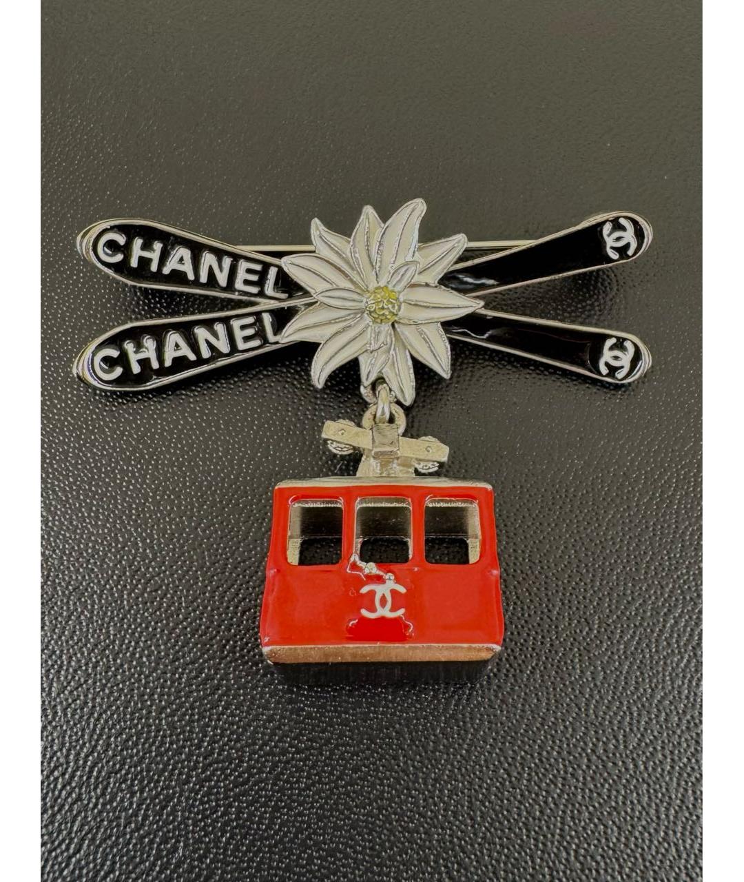 CHANEL Мульти металлическая булавка / брошь, фото 6