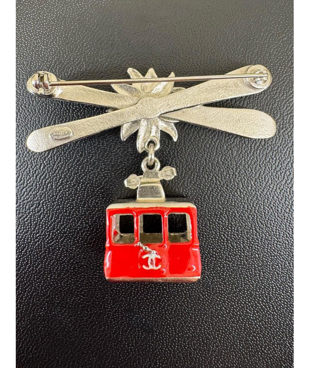 CHANEL Мульти металлическая булавка / брошь, фото 3