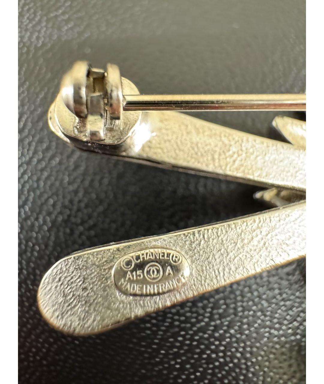 CHANEL Мульти металлическая булавка / брошь, фото 4