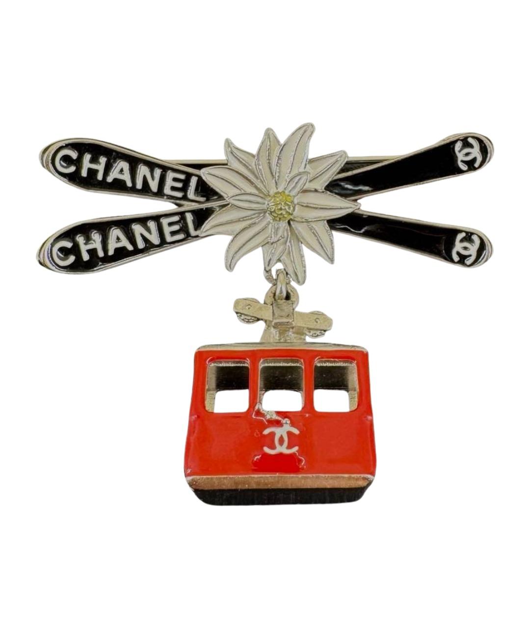 CHANEL Мульти металлическая булавка / брошь, фото 1