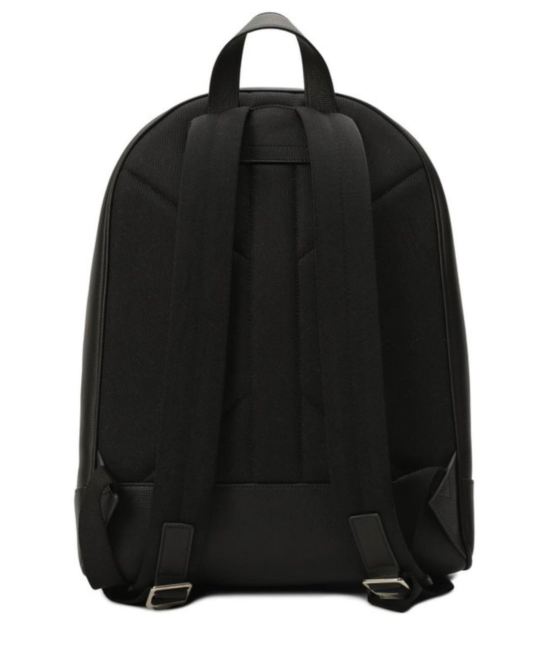 BURBERRY Темно-синий тканевый рюкзак, фото 3