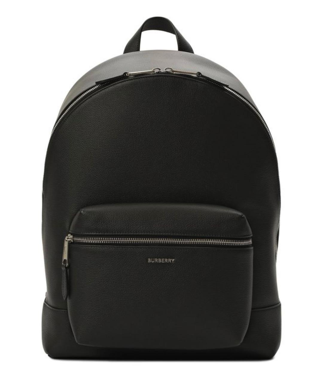 BURBERRY Темно-синий тканевый рюкзак, фото 6