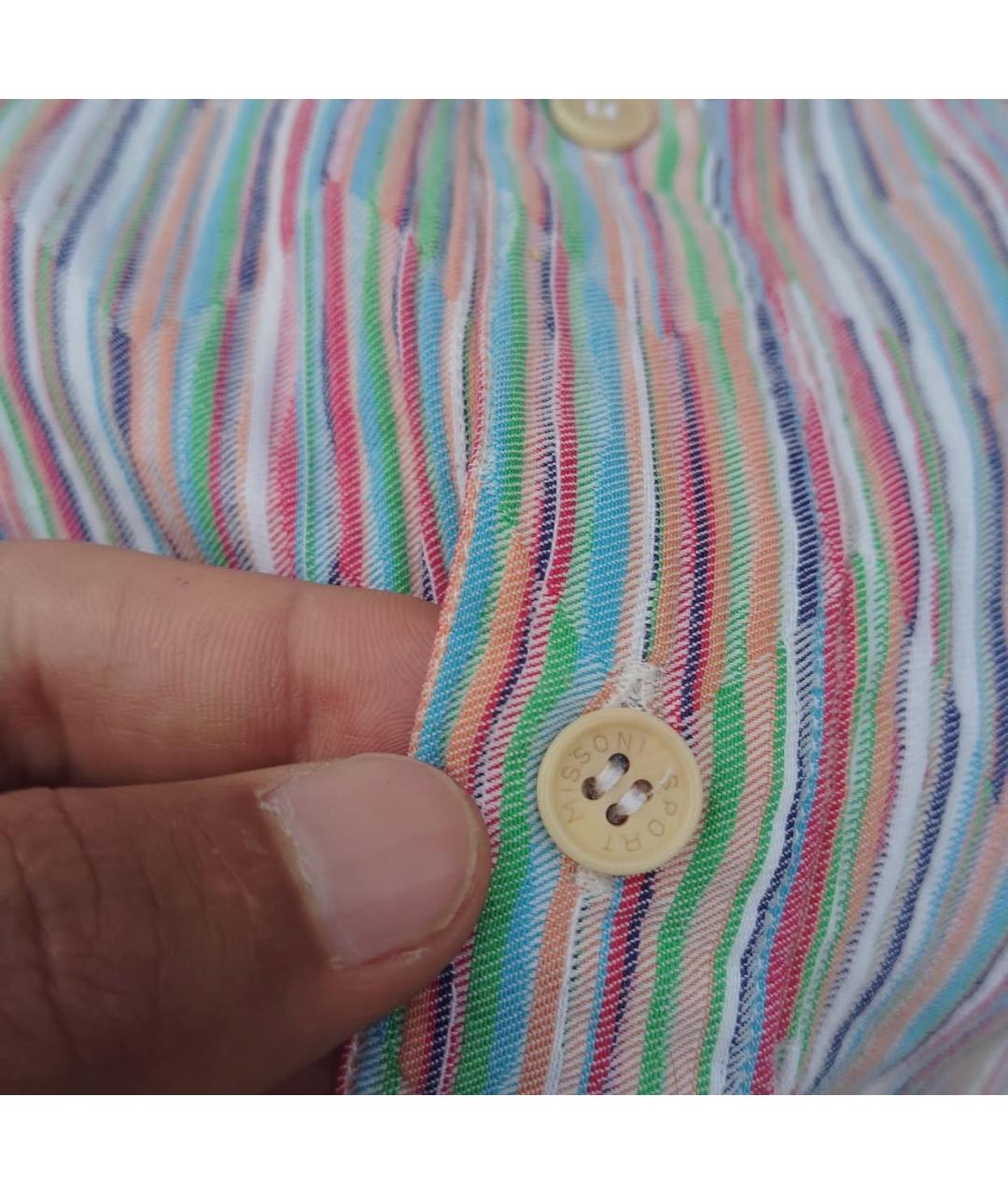 MISSONI Мульти хлопковая рубашка, фото 6